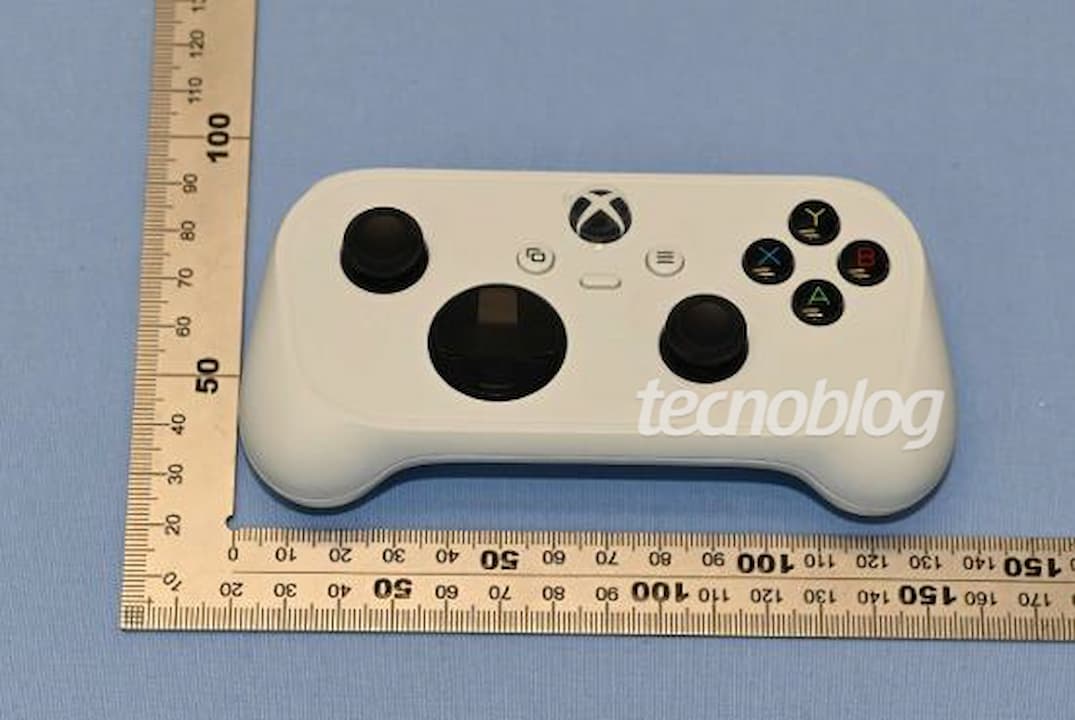 Controle Xbox nuvem