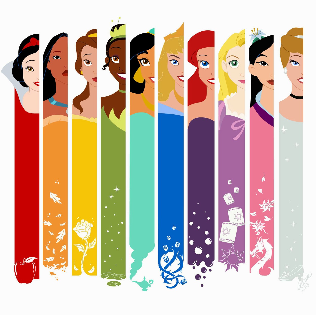 Cores Disney