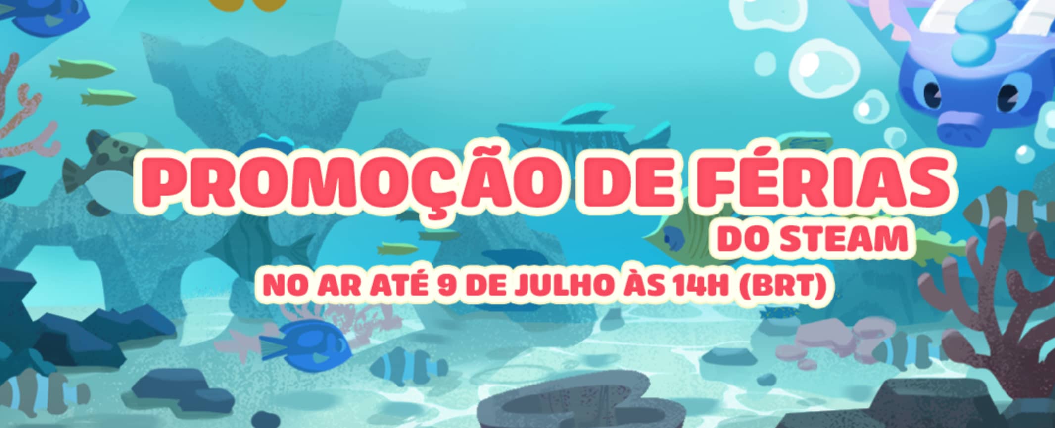 Steam - promoção de férias