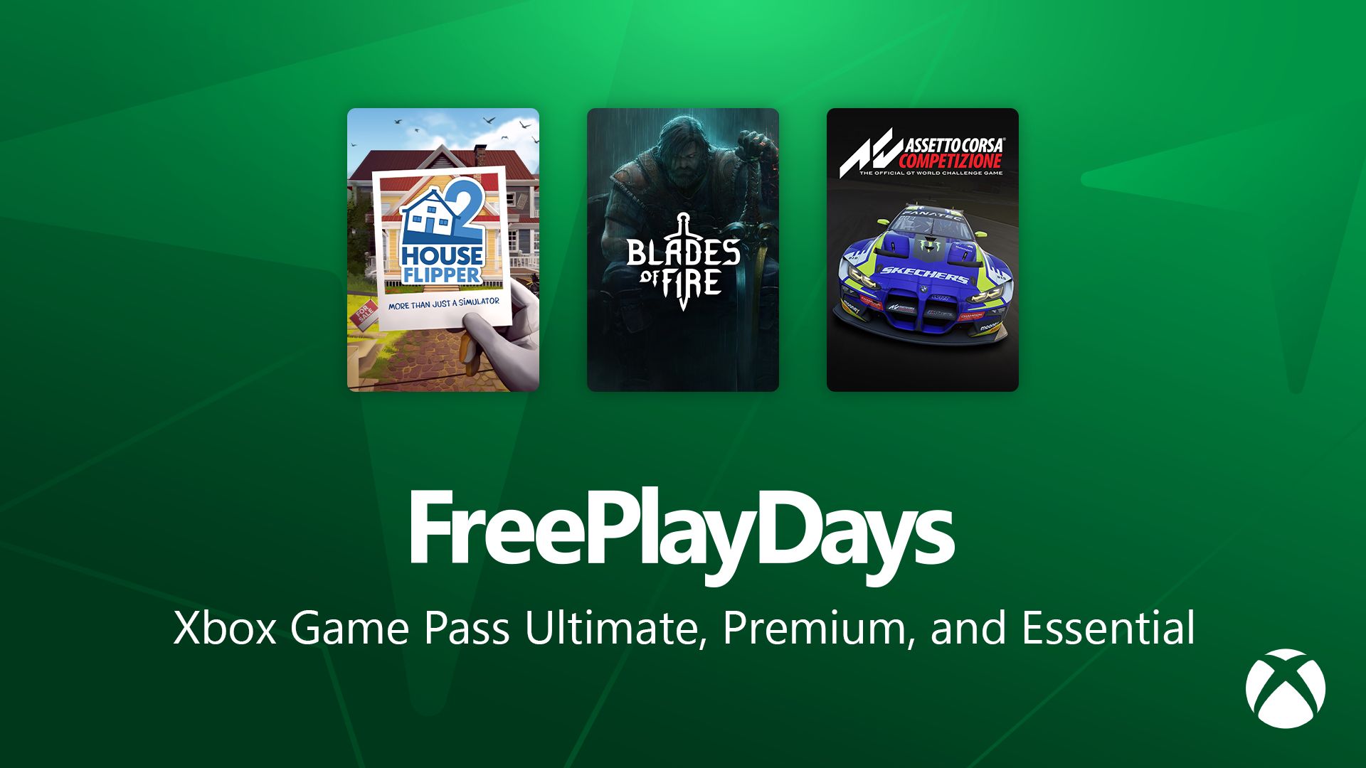 Xbox - Dias para Jogar de Graça