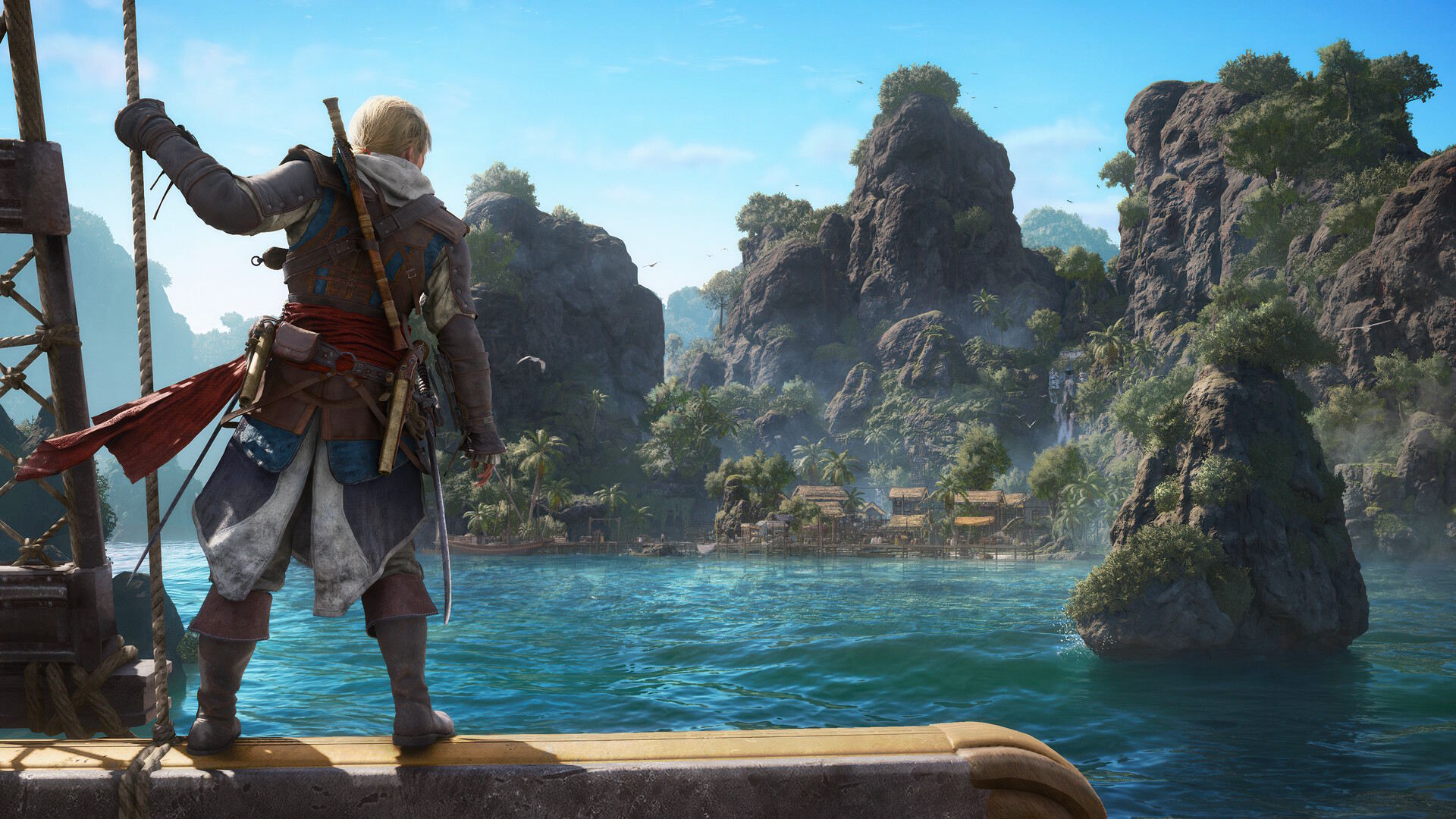 Assassin's Creed Black Flag Resynced - um dos jogos a serem lançados nesta semana