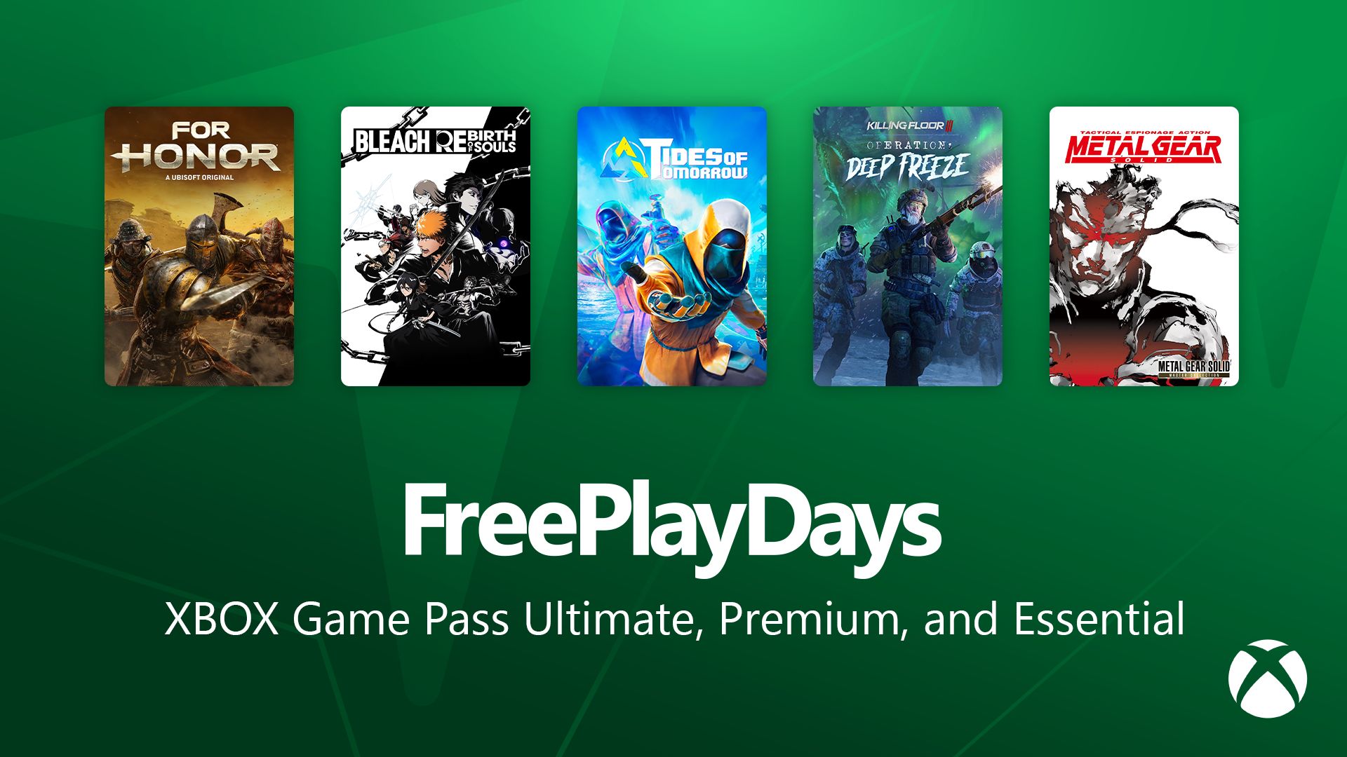 xbox Xbox - Dias para Jogar de Graça