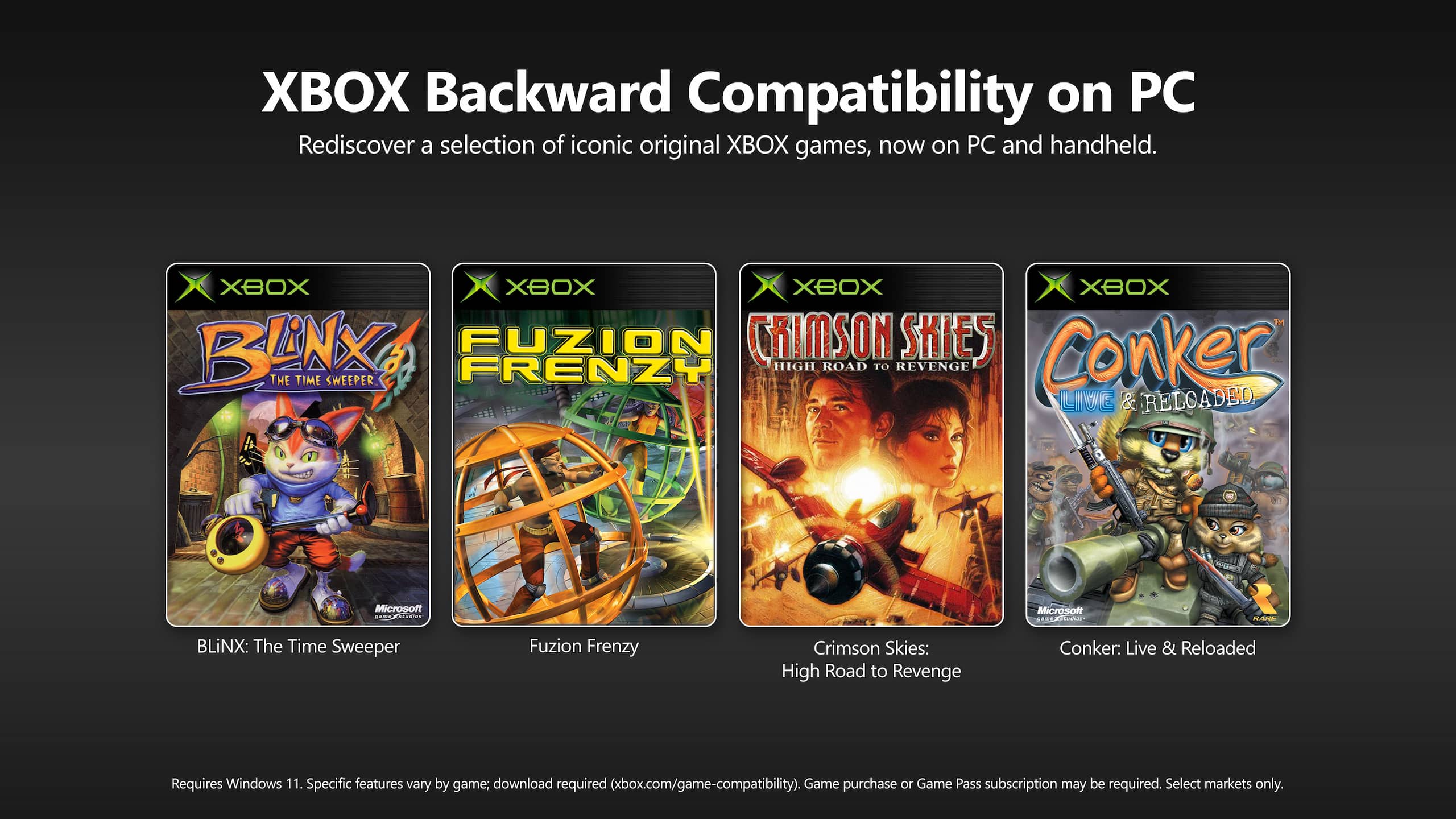 Xbox Retrocompatibilidade Xbox no PC