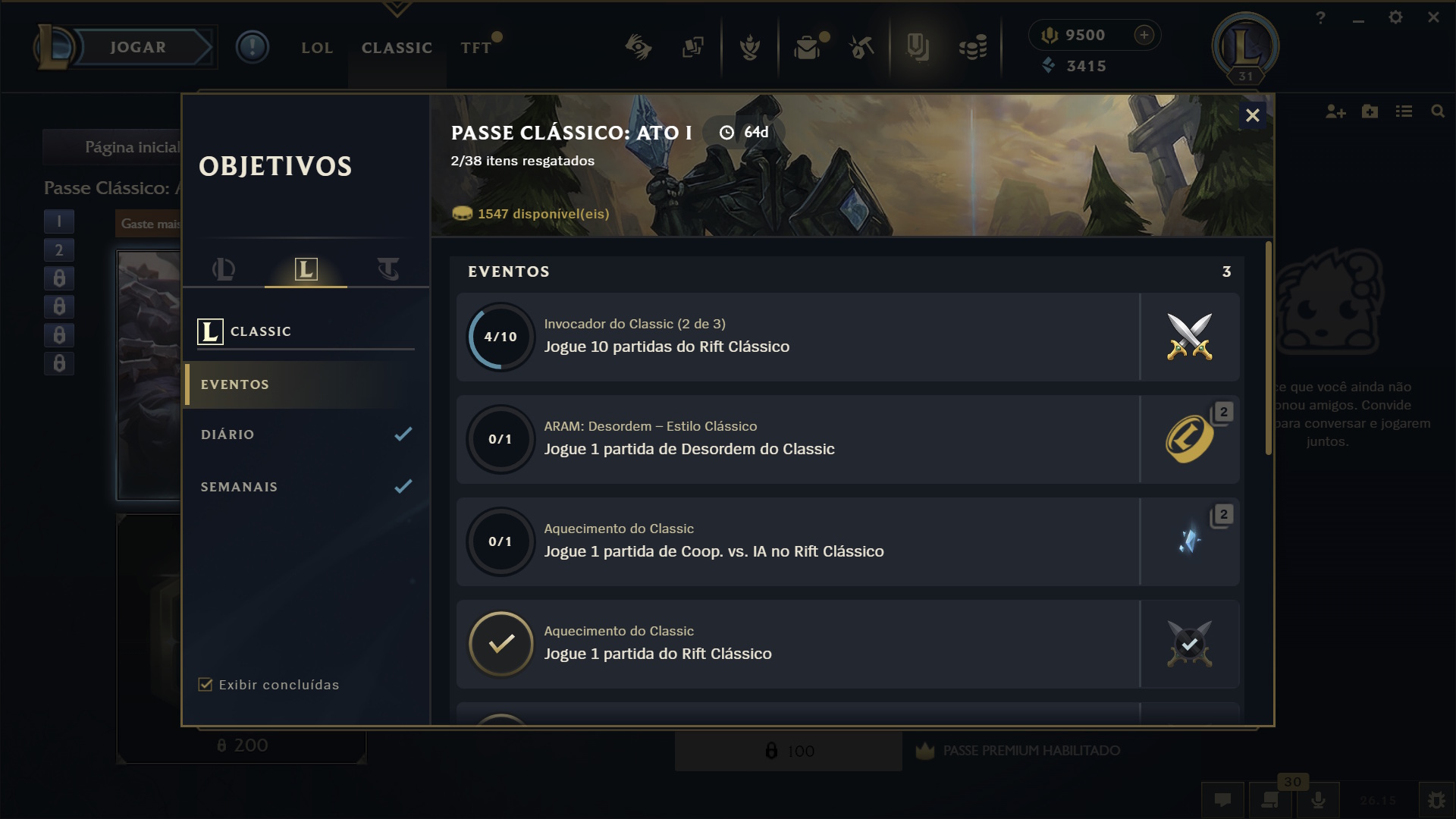 League Classic League Classic