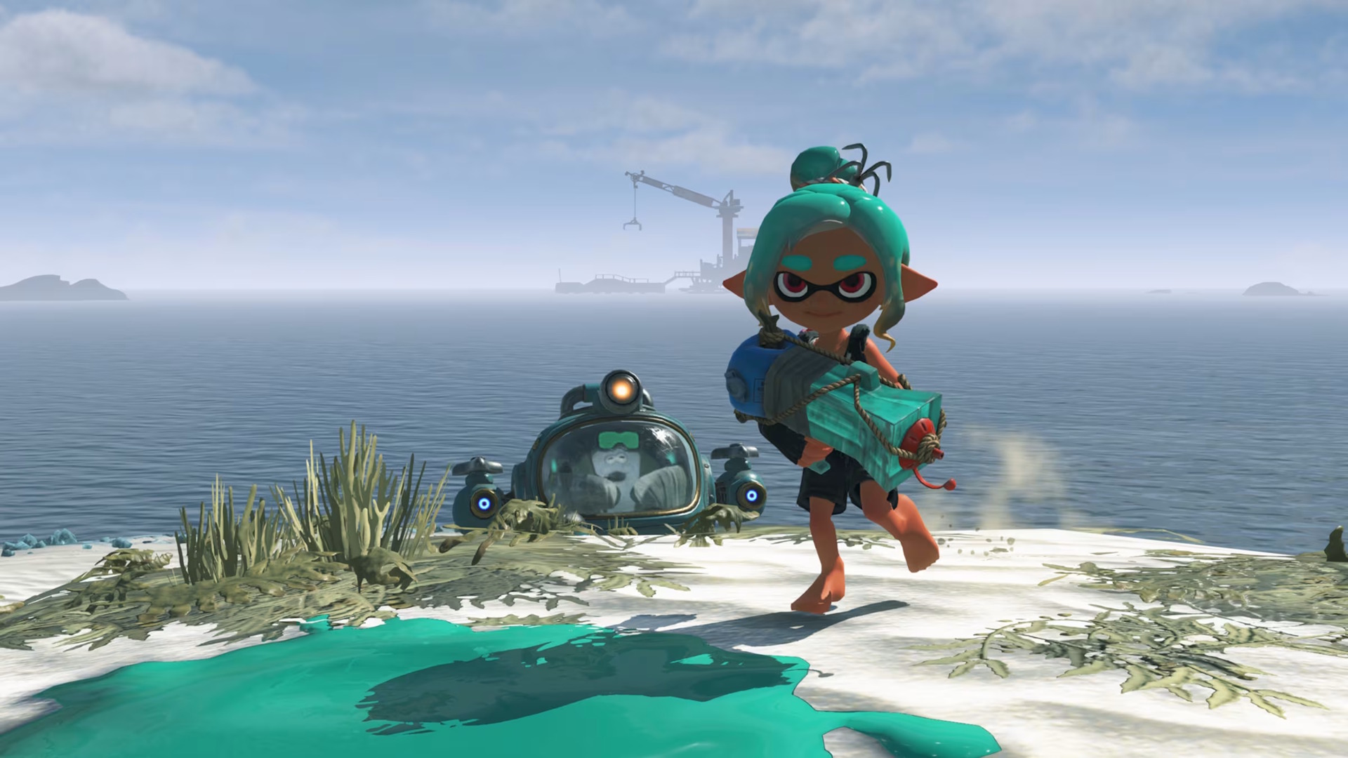 Splatoon Raiders - um dos jogos a serem lançados nesta semana