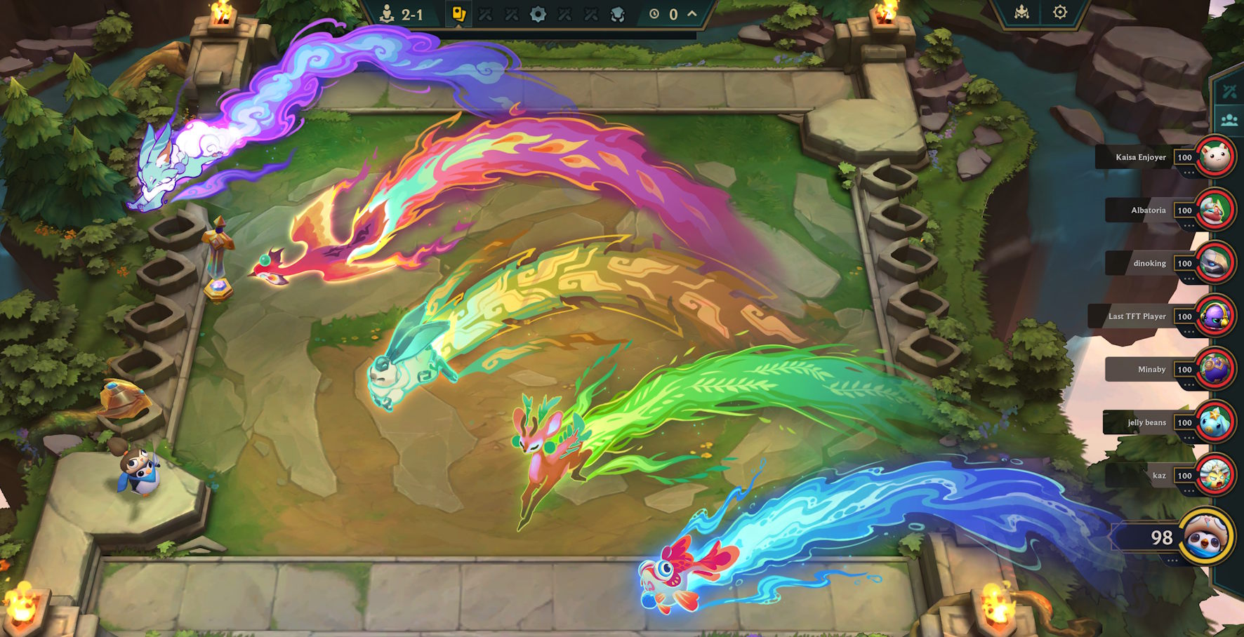 TFT - florestas encantadas