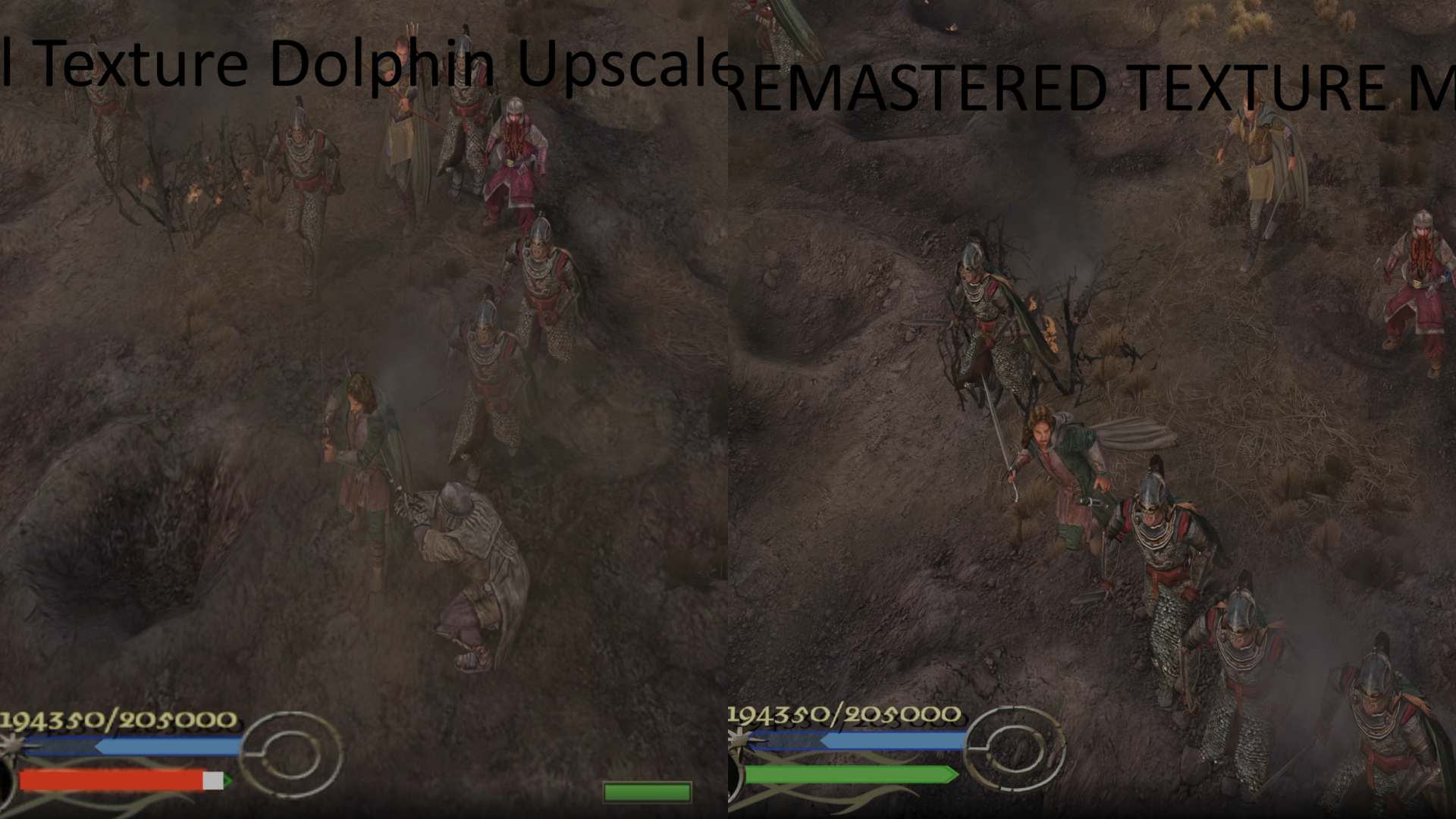 O Senhor dos Anéis O Senhor dos Anéis remaster mod PS2