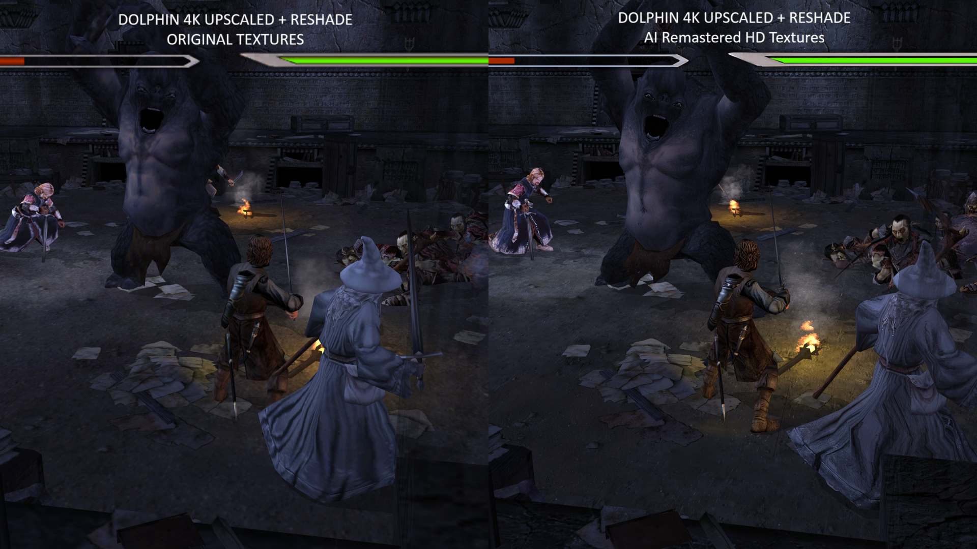 O Senhor dos Anéis O Senhor dos Anéis remaster mod PS2