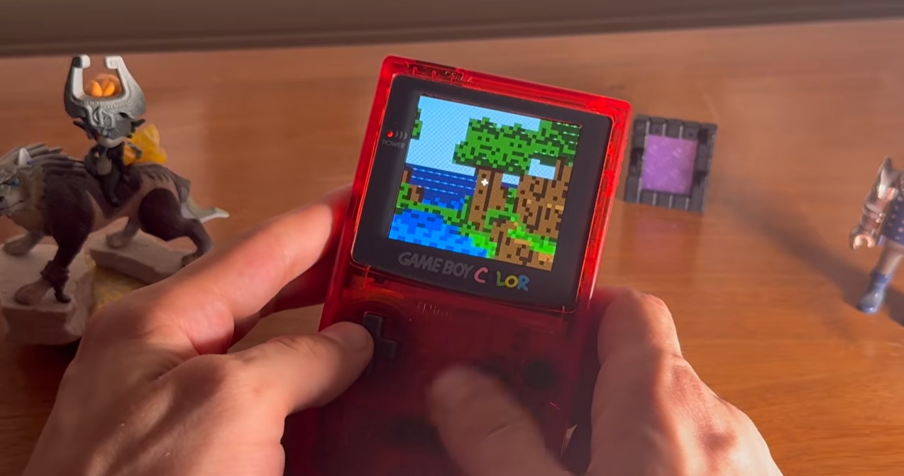 Minecraft é portado no GameBoy