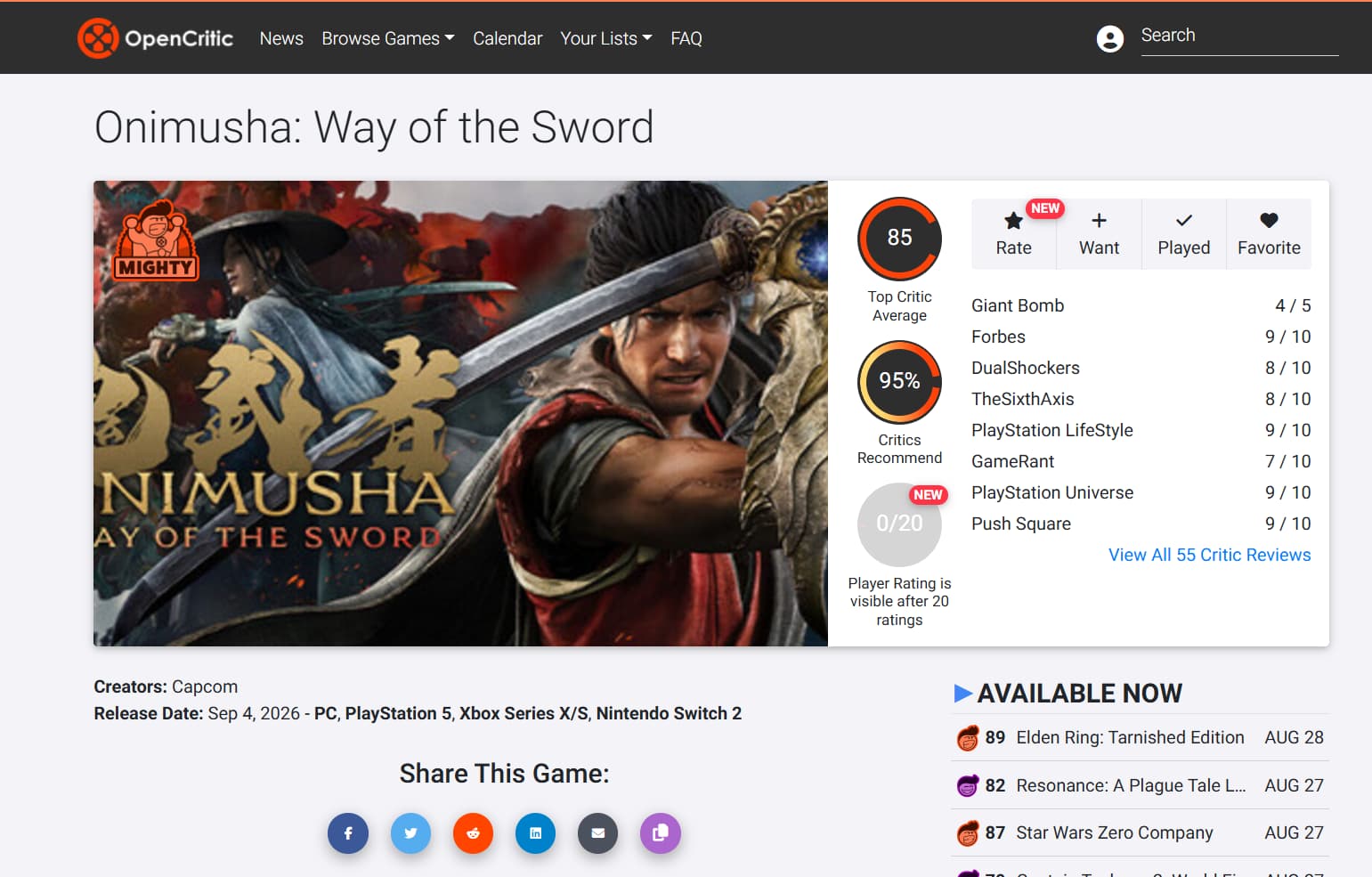 Onimusha Way of the Sword Onimusha Way of the Sword