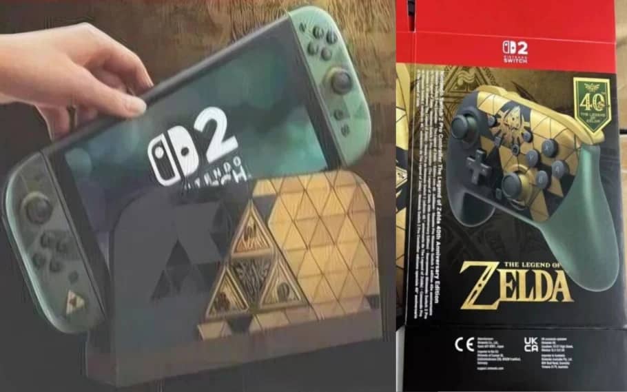 Vazamento The Legend of Zelda Switch 2