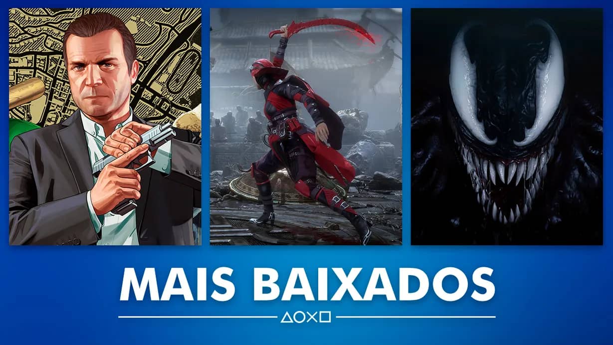 PlayStation mais baixados de agosto