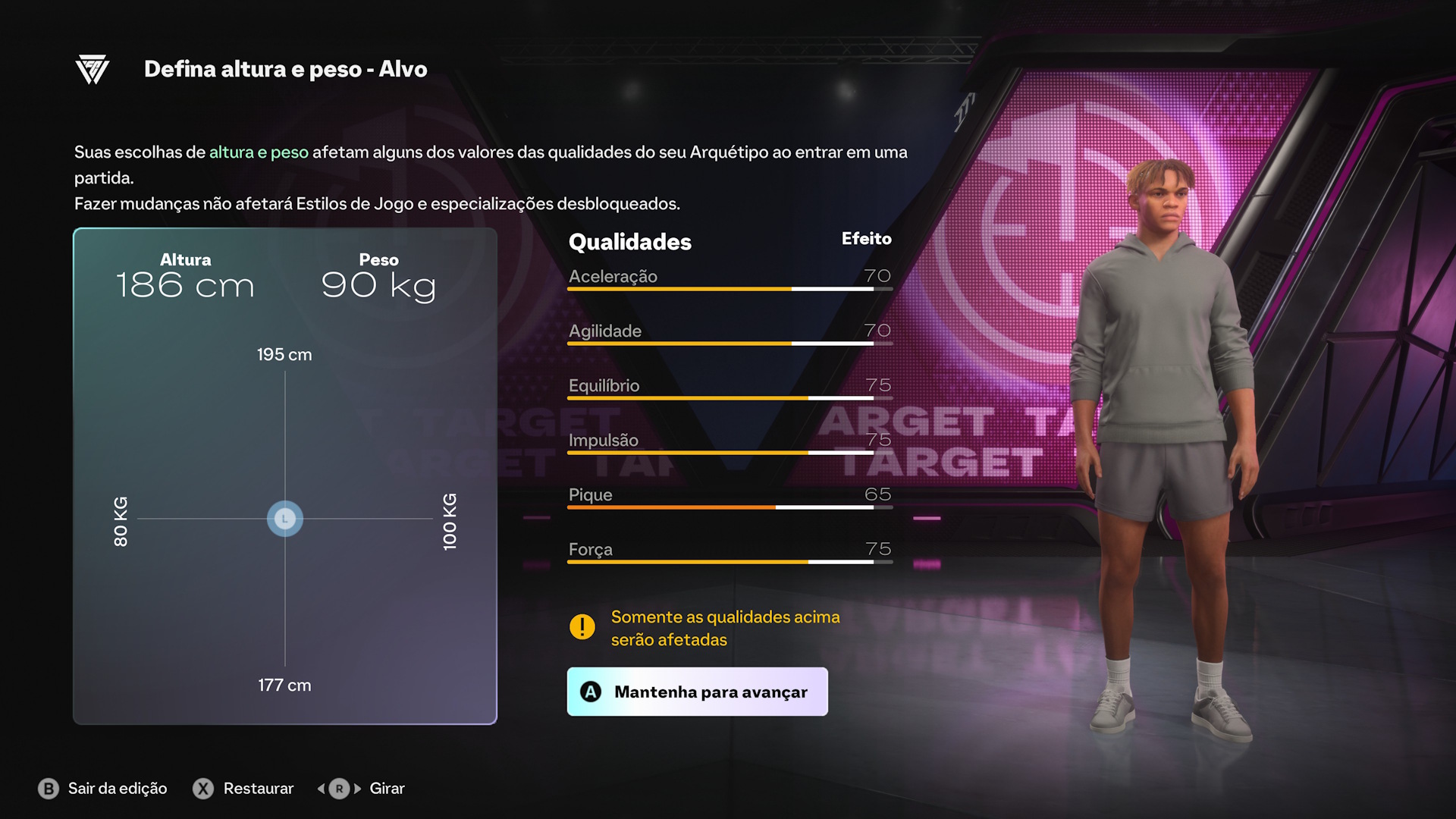 EA SPORTS FC 27 - criando jogador no The Grounds