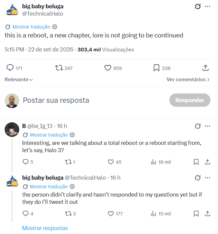 Halo - rumor de reboot