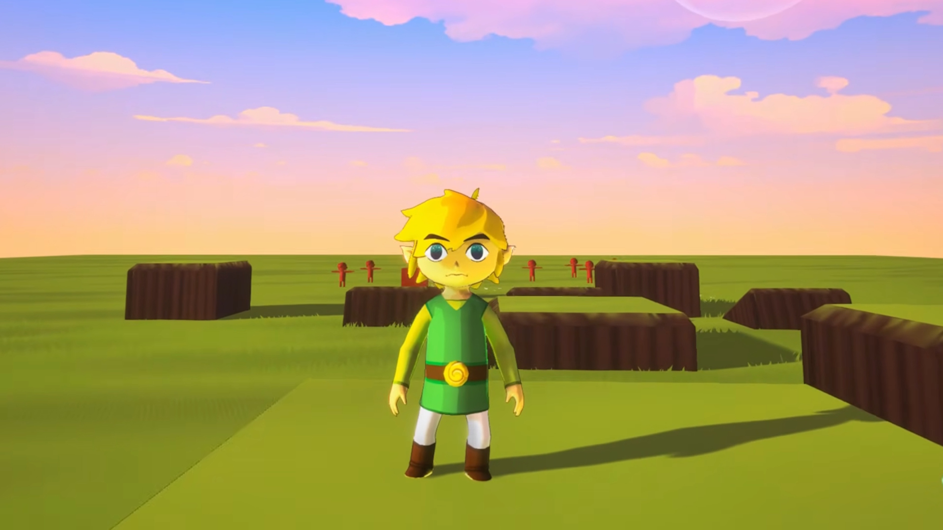 Zelda Minish Cap Remake na Unreal Engine