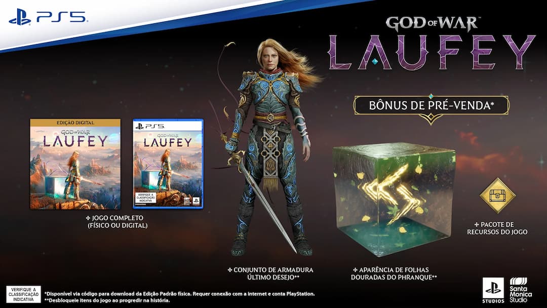 God of War Laufey God of War Laufey pré-venda