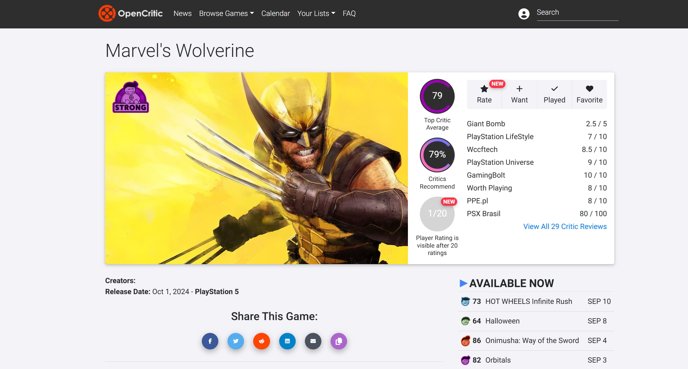 Wolverine Wolverine
