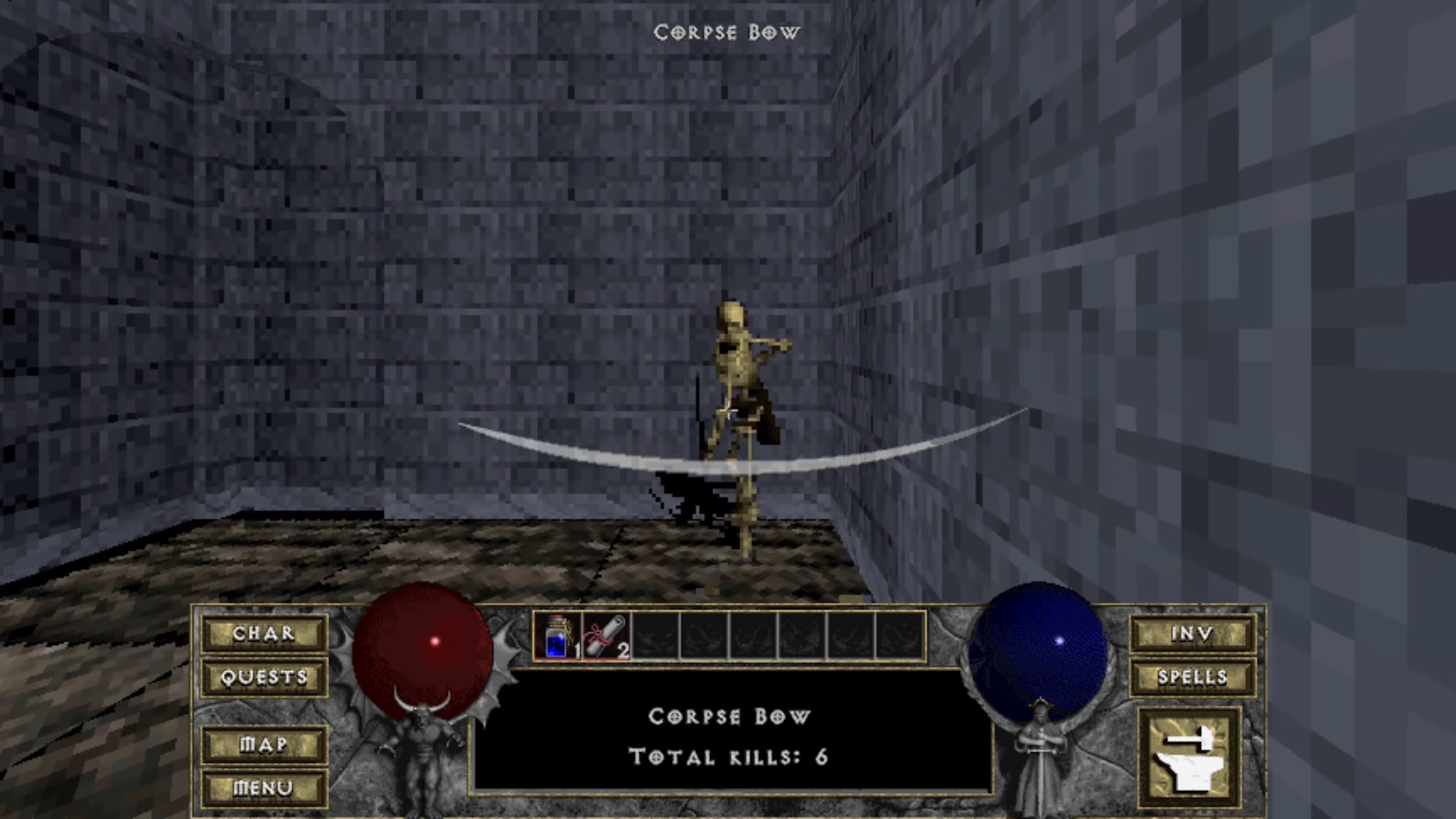 Diablo 1 vira FPS com mod