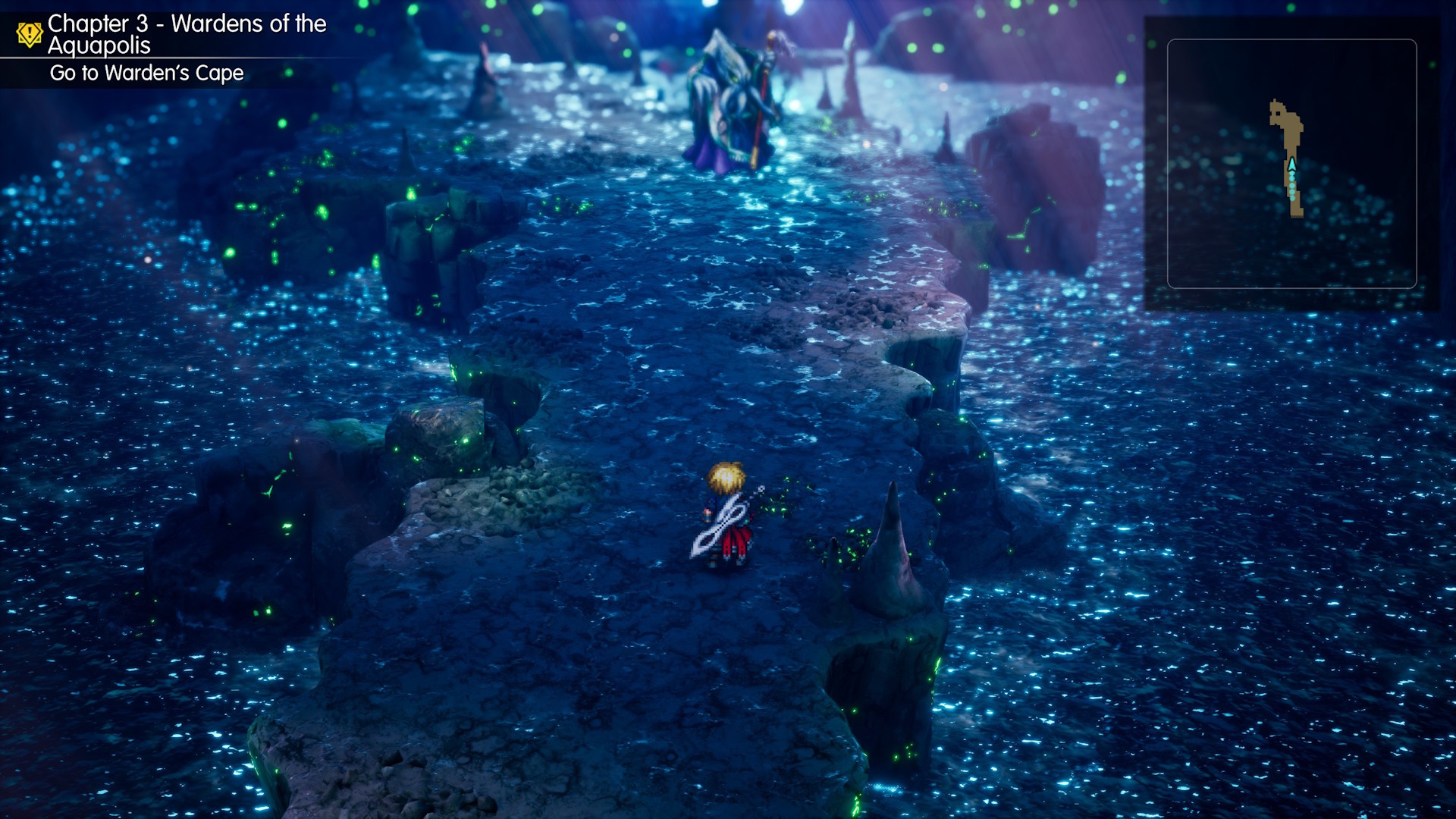 Final Fantasy Resonance - caverna com desafio