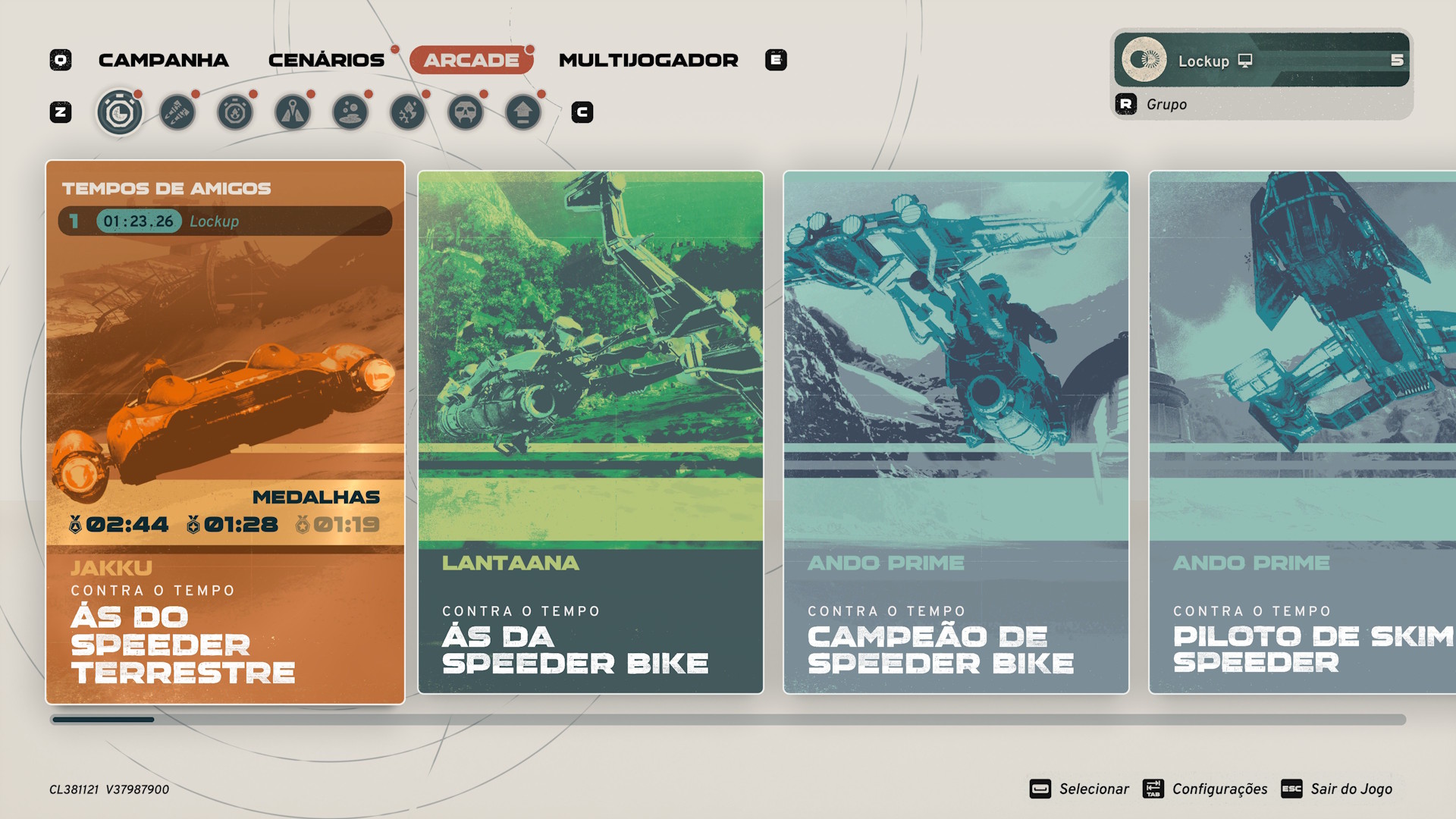 Star Wars Galactic Racer - Outros modos de jogo
