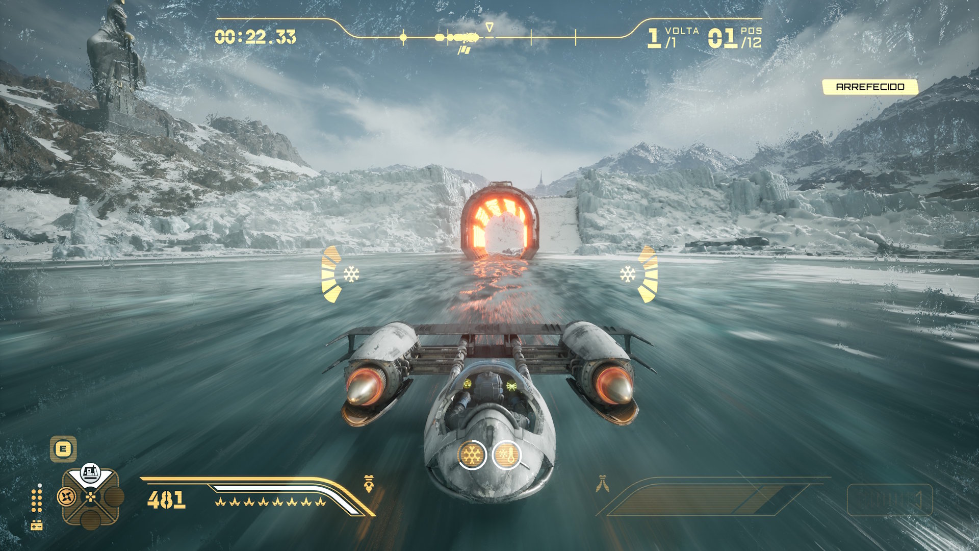 Star Wars Galactic Racer - corrida