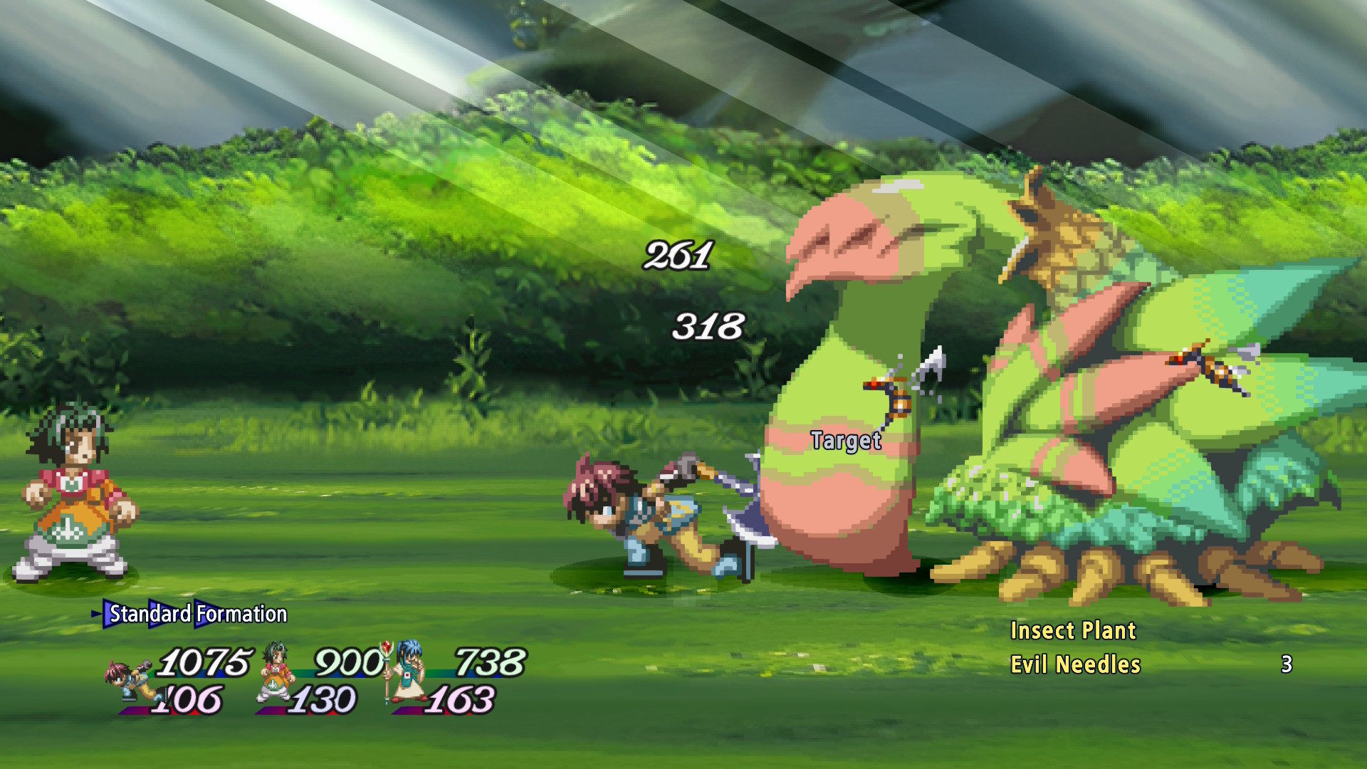 Tales of Eternia Tales of Eternia Remastered - batalha