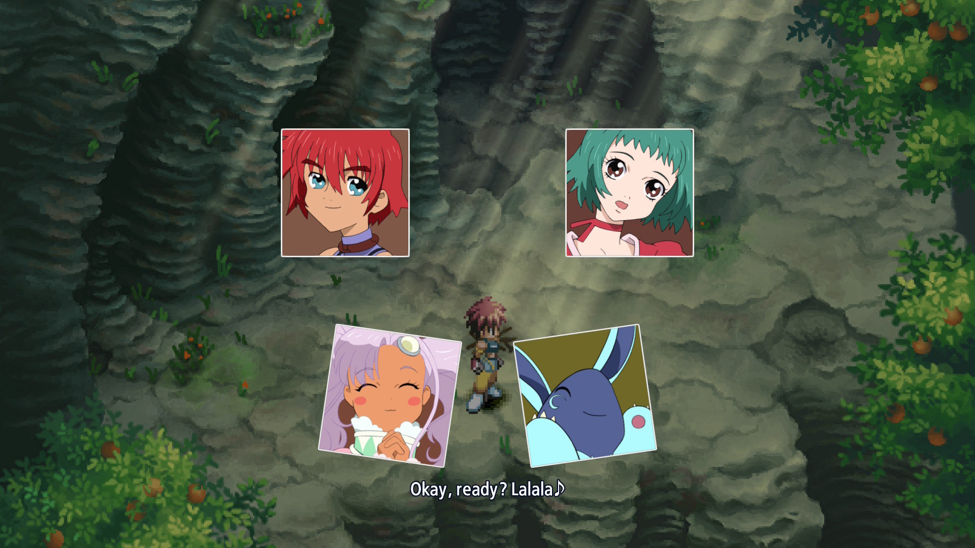 Tales of Eternia Tales of Eternia Remastered - diálogos
