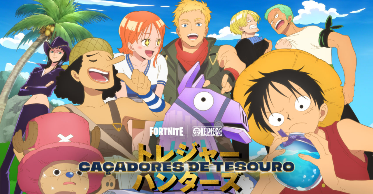 Fortnite One Piece Caçadores de Tesouros
