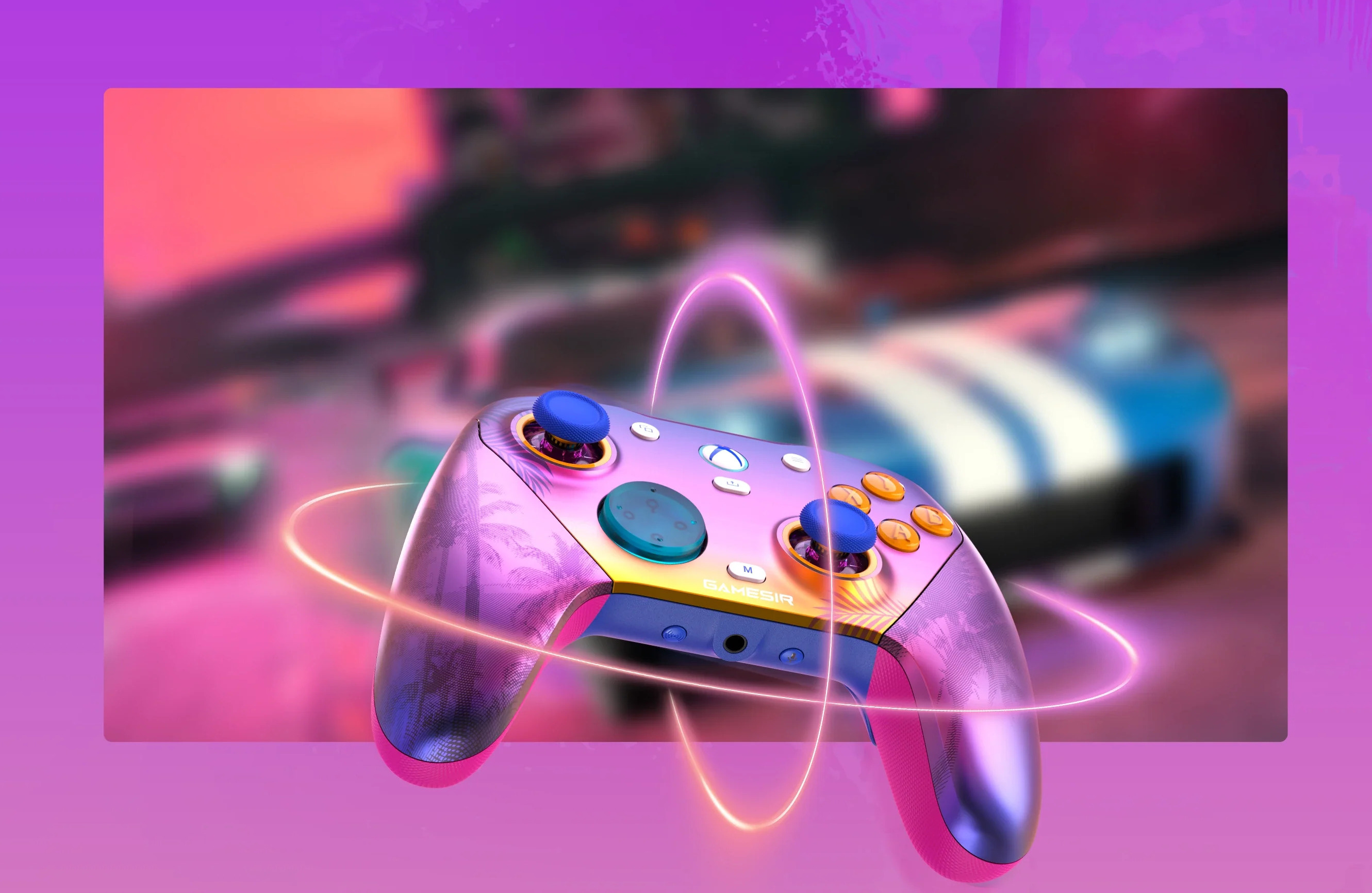 GameSir lança versões G7 Pro inspiradas em GTA 6 para pré-venda em novembro