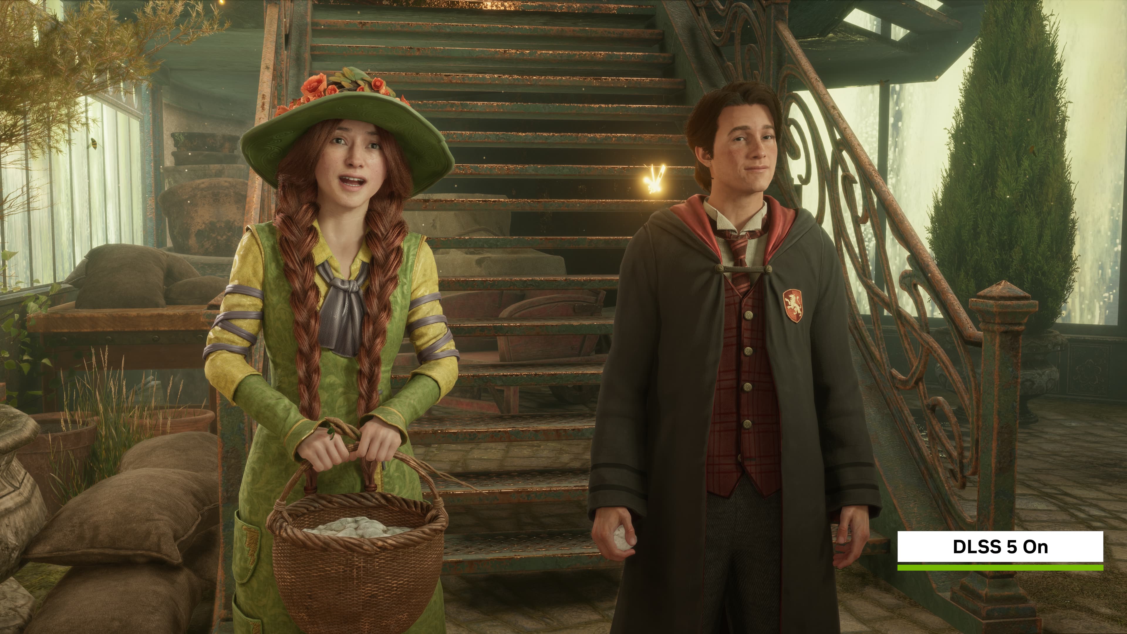 DLSS 5 Hogwarts Legacy