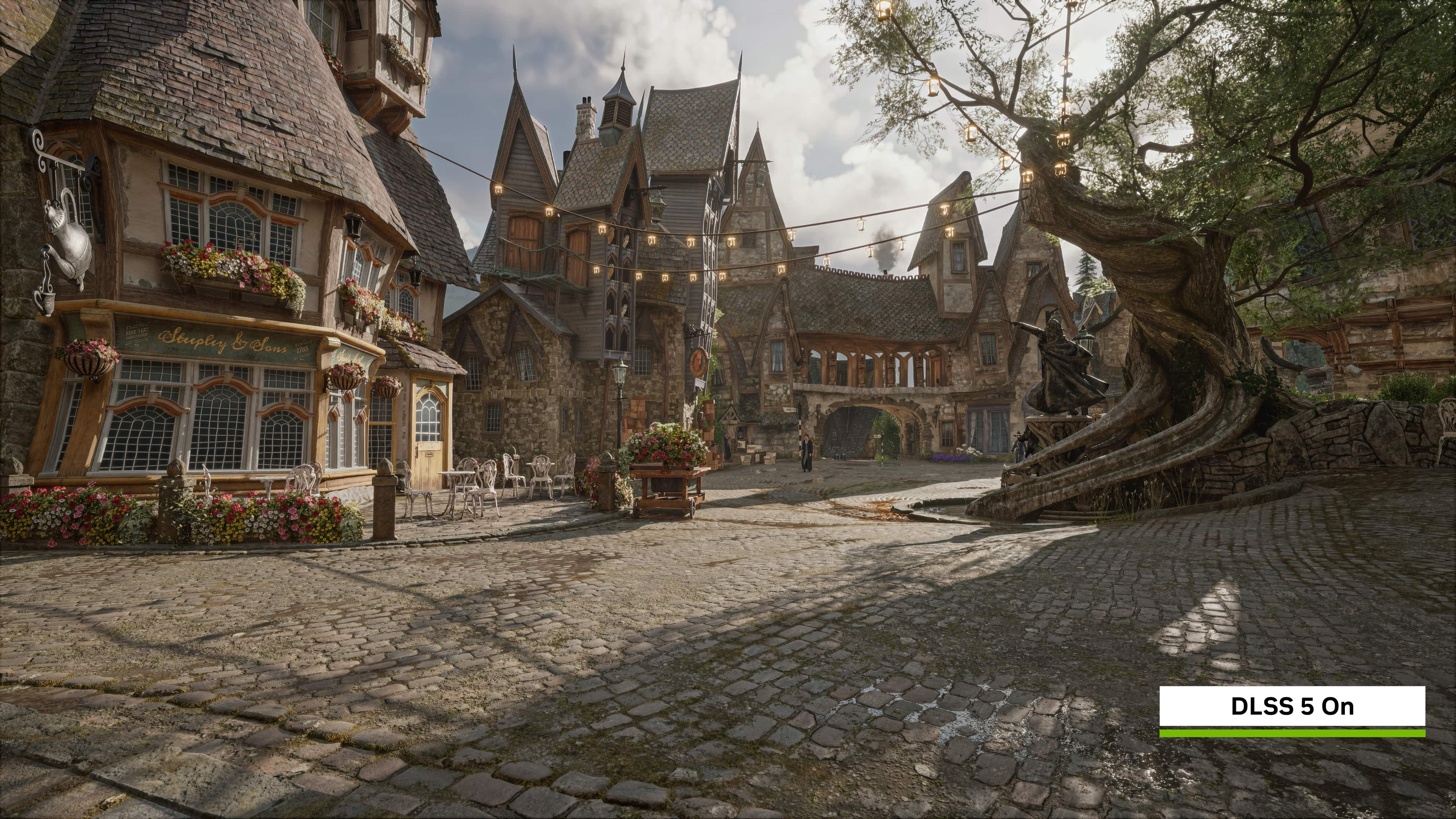 DLSS 5 Hogwarts Legacy
