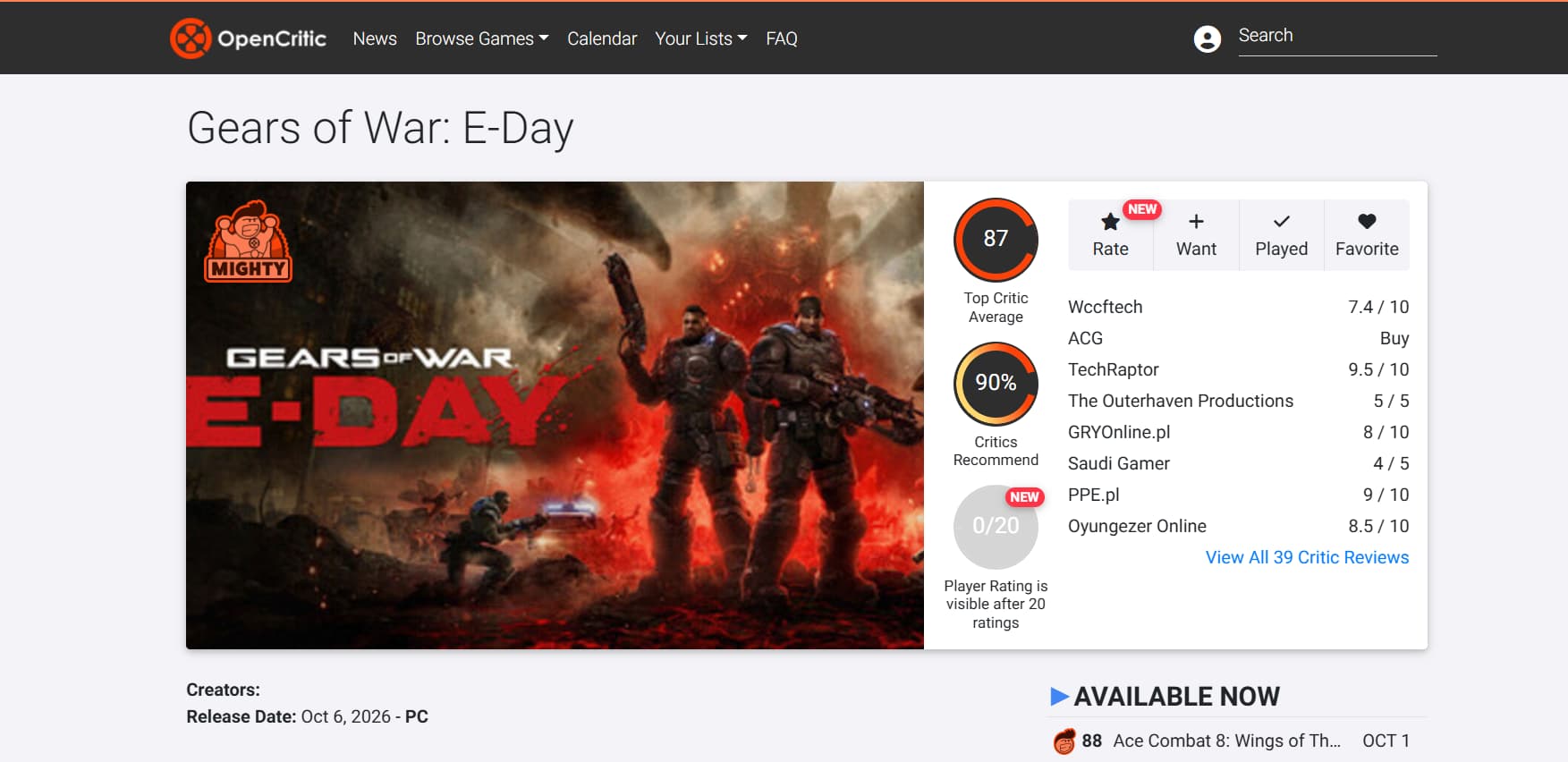 Gears of War E-Day Gears of War E-Day