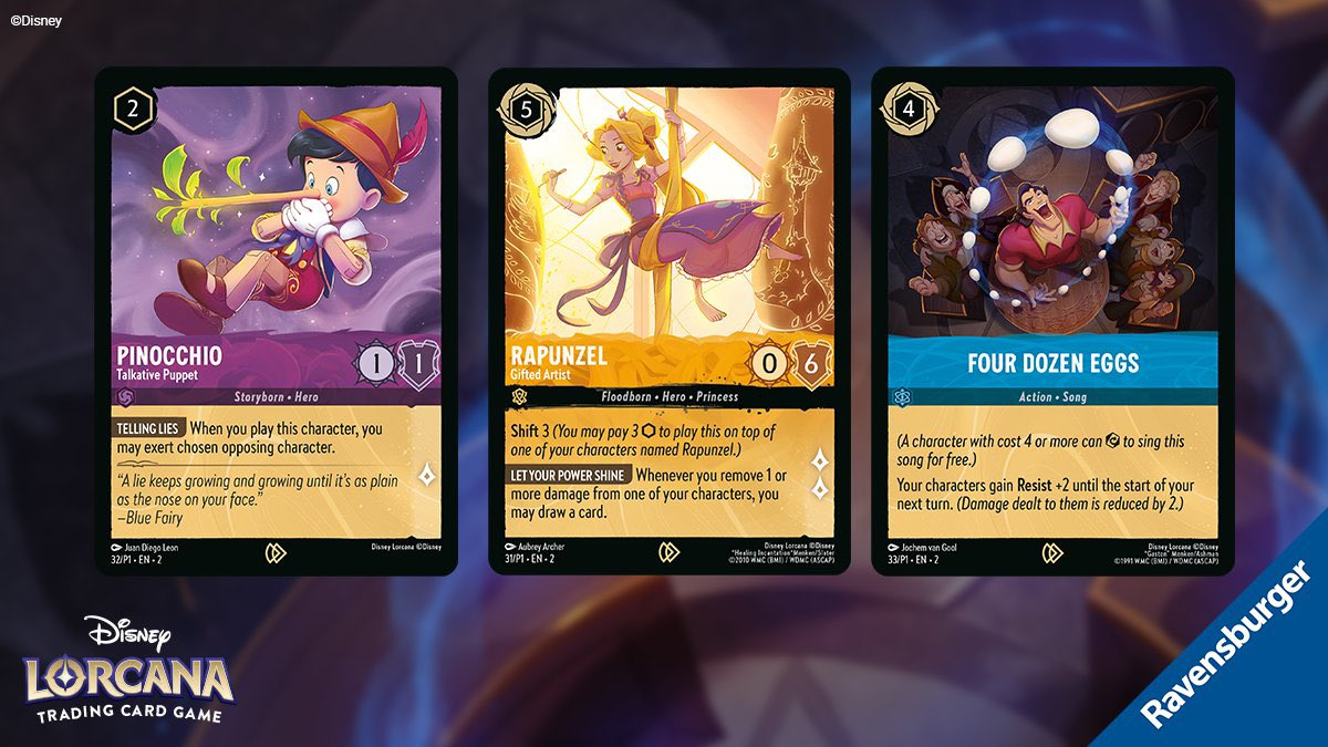 Promo Cards Disney Lorcana