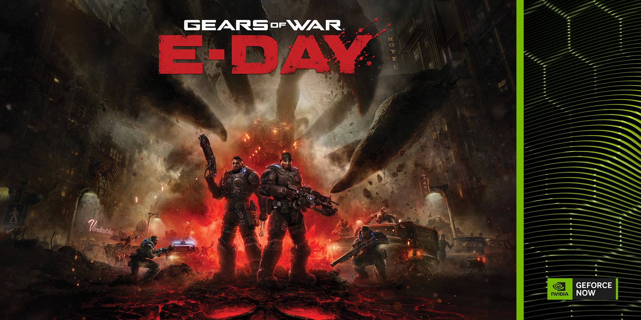 GeForce NOW Gears of War E-Day