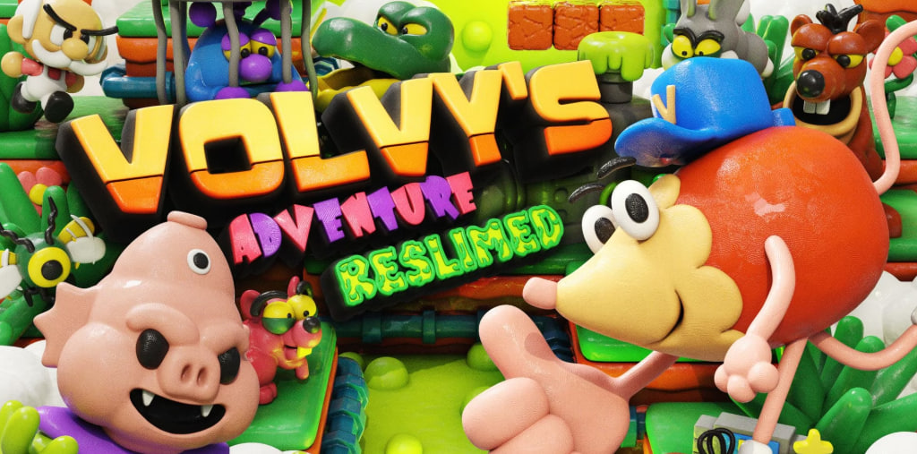 Volvy's Adventure Reslimed lançamentos de novembro